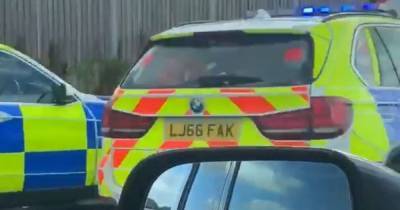Armed police swoop on motorway as 15 arrested in 'ongoing operation' - www.manchestereveningnews.co.uk