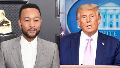 John Legend Shades Donald Trump As A ‘Weak, Sorry Excuse For A President’ - hollywoodlife.com