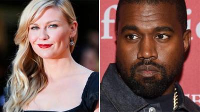 Kirsten Dunst questions Kanye West about her likeness appearing on his campaign materials - www.foxnews.com