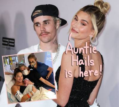 Hailey Bieber Proudly Posts About Becoming An Aunt After Older Sister Alaia Gives Birth! - perezhilton.com