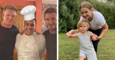 Inside David and Victoria Beckham's weekend at Gordon Ramsay's beautiful home in Cornwall - www.ok.co.uk - Greece