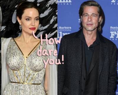 Angelina Jolie Fires Back At Brad Pitt’s Team For Going ‘Behind Her Back’ Over Custody Case - perezhilton.com