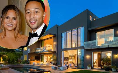 Chrissy Teigen & John Legend Are Selling Their Stunning Home for $23.95 Million - See Photos From Inside! - www.justjared.com