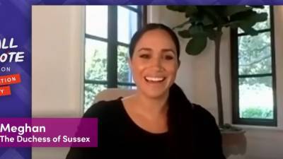 Meghan Markle Says Exercising Your Right to Vote Is 'Being Part of a Legacy' in Empowering Talk - www.etonline.com - state United