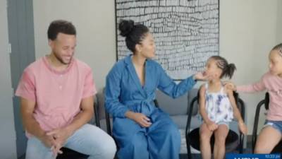 Steph & Ayesha Curry Have Endearing Chat About Politics With Daughters Riley & Ryan During 2020 DNC - www.etonline.com