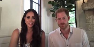 Meghan Markle and Prince Harry Make First Appearance Together in Their New Montecito Home - www.elle.com
