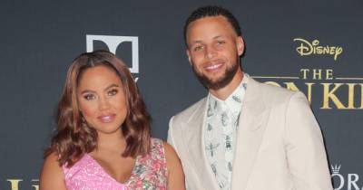 Stephen Curry and Ayesha Curry Adorably Talk Politics With Daughters Riley and Ryan - www.usmagazine.com