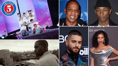 Pharrell and Jay-Z, BTS, Maluma, Aluna, More in Top Songs of the Week - variety.com - USA