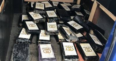 Watch police find £5m 'Gucci' cocaine haul in secret van compartment - www.dailyrecord.co.uk