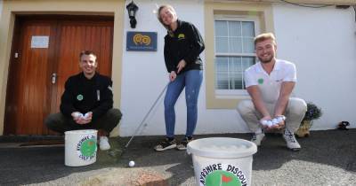 Troon caddies tee up new business with launch of Ayrshire Discount Golf Balls - www.dailyrecord.co.uk