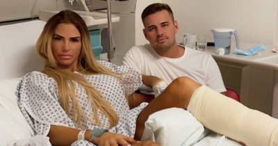 Katie Price ‘rushed to hospital’ in ‘agony’ as doctors ‘fear she has an infection’ after surgery on broken feet - www.ok.co.uk
