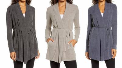 Nordstrom Anniversary Sale Daily Deal: Get a Barefoot Dreams Cardigan for $59.90 - www.etonline.com
