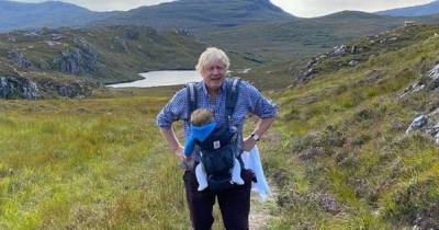 Boris Johnson Scots holiday snaps revealed after PM had to cut staycation short - www.dailyrecord.co.uk - Scotland - county Johnson