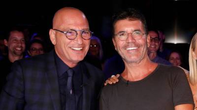 Howie Mandel Gifts Simon Cowell a Tricycle After Bike Accident - www.etonline.com - Britain