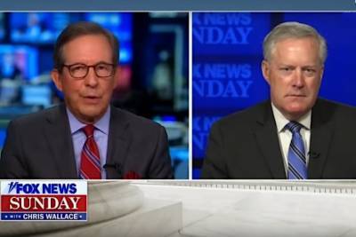 Fox News’ Chris Wallace Sends Mark Meadows Into Frenzy Asking About ‘Hate Group’ QAnon (Video) - thewrap.com