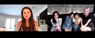Selena Gomez And Blackpink Chat About Their New Single ‘Ice Cream’ - etcanada.com