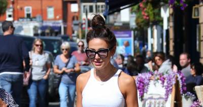 Michelle Keegan flaunts her effortless style as she goes for lunch after coming out of quarantine - www.ok.co.uk - county Cheshire