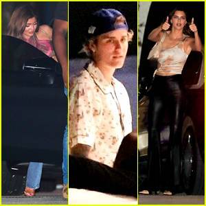 Kylie Jenner, Justin Bieber, Jaden Smith & More Step Out For a Birthday Party - www.justjared.com
