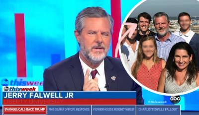 Christian Leader Jerry Falwell Jr. Resigns Over Kinky Sex Scandal With Pool Boy, Throws Wife Under Bus! - perezhilton.com