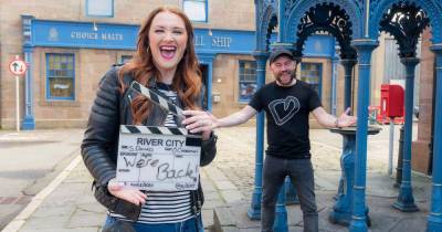 'We're buzzing to be back' River City cast return to filming after five months - www.dailyrecord.co.uk - city River