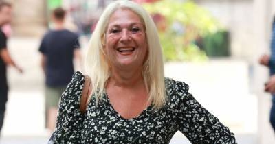 Vanessa Feltz shows off four stone weight loss in floral dress as she returns from holiday with partner Ben Ofoedu - www.ok.co.uk - Ireland
