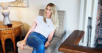 Claudia Schiffer Celebrates Her 50th Birthday With a New Jeans Collaboration - www.usmagazine.com