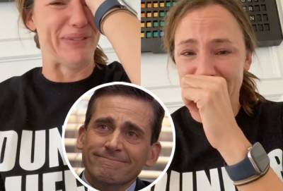 Jennifer Garner Weeping Uncontrollably Over The Office Finale Is SO Relatable! Watch! - perezhilton.com