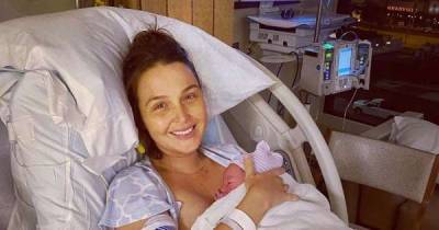 Grey's Anatomy star Camilla Luddington shares first photo of baby son after giving birth - www.msn.com - county Lucas