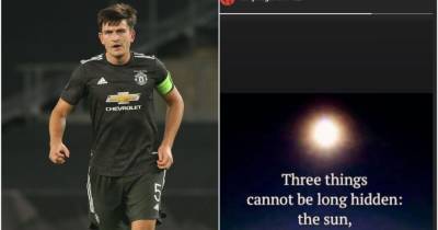 Manchester United captain Harry Maguire sends cryptic message after guilty verdict - www.manchestereveningnews.co.uk - Manchester