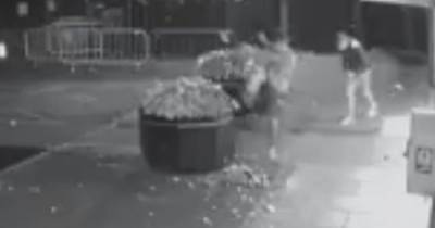 Video shows 'mindless vandals' destroying beautiful flowers planted by volunteers - www.manchestereveningnews.co.uk