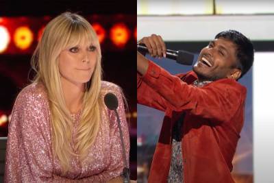 Usama Siddiquee Gets Mixed Reaction From Heidi Klum On ‘AGT’ After Calling Her A ‘Tramp’ In Comedy Set - etcanada.com