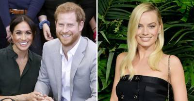 Margot Robbie gives advice to pal Prince Harry as she invites him and Meghan Markle over for dinner - www.ok.co.uk - Australia - Los Angeles - Hollywood