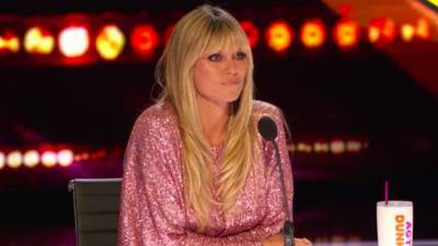 Heidi Klum Is Not Amused After 'America's Got Talent' Comedian Calls Her a 'Tramp' During His Set - www.etonline.com - USA