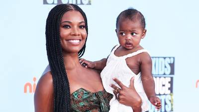 Gabrielle Union, 47, Dances In A Blue Bikini With Her ‘Ride Or Die’ Daughter Kaavia, 1 - hollywoodlife.com