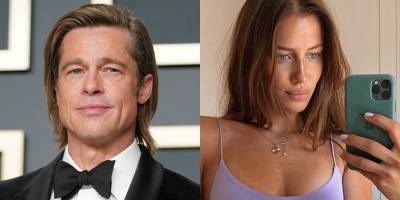 Brad Pitt & German Model Nicole Poturalski Spend Time Together, Fly to South of France (Report) - www.justjared.com - France - Germany