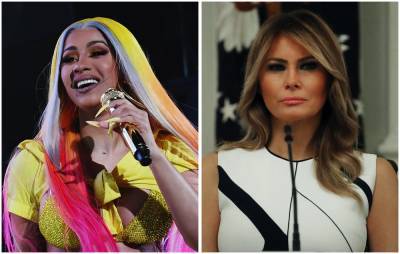 Cardi B hits back at DeAnna Lorraine for saying the world needs less of her and more of Melania Trump - www.nme.com - USA - California