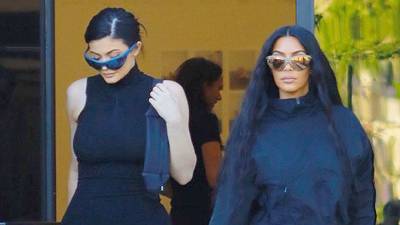 Kim Kardashian Copies Sister Kylie Jenner’s Signature Ponytail In Gorgeous New Selfie - hollywoodlife.com