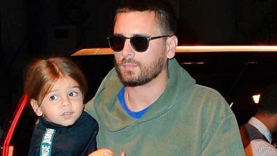 Scott Disick Cuddles With Adorable Son Reign, 5, As He Proudly Rocks His New Buzzcut — Pic - hollywoodlife.com
