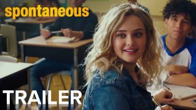 ‘Spontaneous’: Katherine Langford Stars In A Teen Comedy Where Kids Are Literally Blowing Up - theplaylist.net