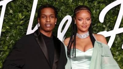 So, Rihanna Just Trolled ASAP Rocky Over His First Red Carpet Look We’re Still Not Over It - stylecaster.com