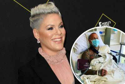 Pink Sends Tough Love To ‘Man Baby’ Carey Hart After Rotator Cuff Surgery! - perezhilton.com