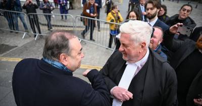 Alex Salmond's lawyer Gordon Jackson referred by watchdog for probe after discussing trial on train - www.dailyrecord.co.uk - Scotland - county Gordon