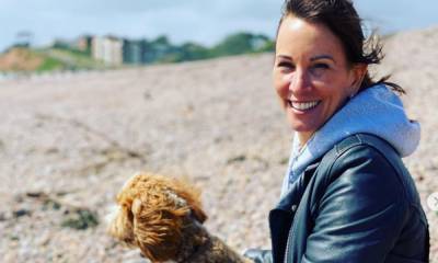 Andrea McLean celebrates dog Teddy's first birthday with adorable video - hellomagazine.com
