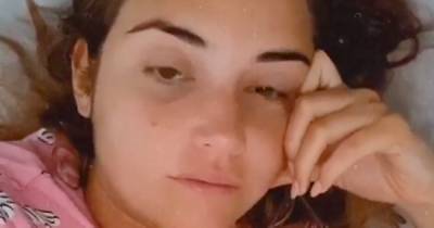 Jacqueline Jossa falls sick after photoshoot but insists it's 'not coronavirus' as she recovers in bed - www.ok.co.uk - Greece
