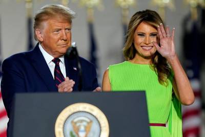 Melania Trump’s Odd Stare And ‘Green Screen’ Dress At The RNC Go Viral - etcanada.com - USA