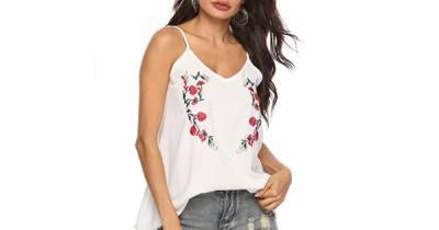 This Embroidered Tank Top Is the Ultimate Boho-Chic Staple - www.usmagazine.com