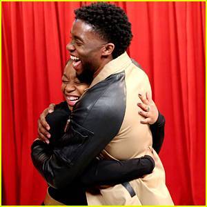 Chadwick Boseman 'Loved Every Minute' Of Surprising Fans On 'The Tonight Show' in 2018 - www.justjared.com