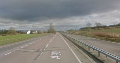 Car part smashes through windscreen leaving driver seriously injured on A90 - www.dailyrecord.co.uk - Scotland