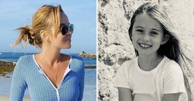 Amanda Holden’s daughter Hollie has uncanny likeness to great-grandmother as she recreates photo taken 77 years ago - www.ok.co.uk - Britain