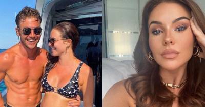 Shelby Tribble shows off her growing bump in cute designer dupe bikini that costs just £35 - www.ok.co.uk